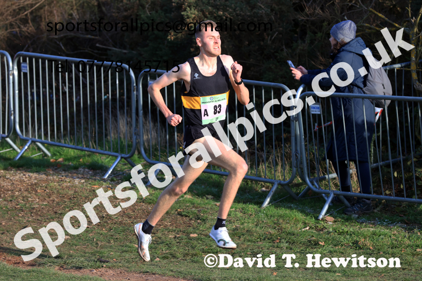 Senior Mens 2025 National Cross Country Relays, Berry Hill Park, Mansfield. Photo: David T. Hewitson/Sports for All Pics